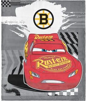 NHL Disney Cars Lap Time Silk Touch Throw Blanket