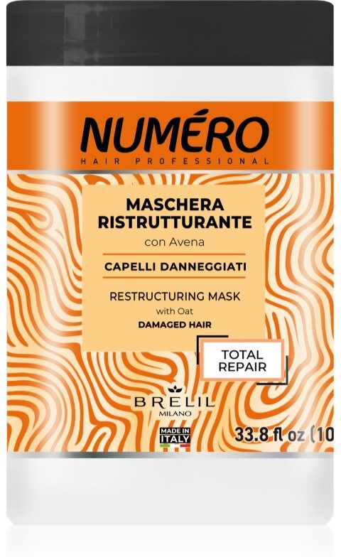 Brelil Professional Restructuring Mask restrukturierende Maske für das Haar 1000 ml