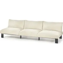 Serax Garten Modulsofa Dreisitzer, 273 cm, beige