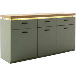 Sideboard DESPINA SALBEI (BHT 156x83x44 cm) - grün - BHT 156x83x44 cm