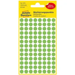 Avery, Etiketten, Markierungspunkte