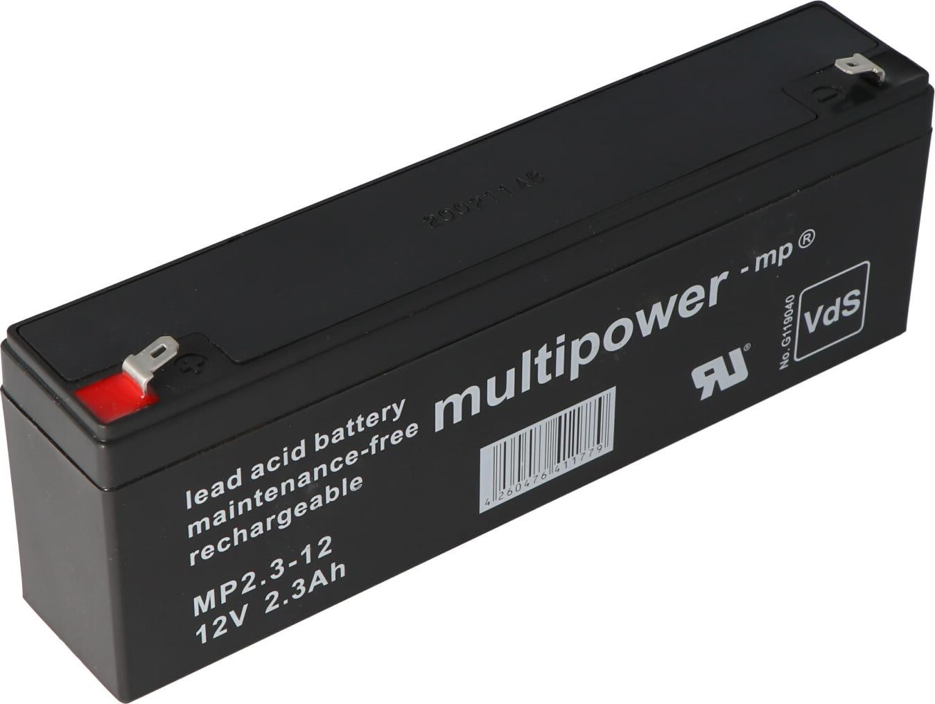 Multipower Loodaccu voor Kirsch bloedkoelkast model BL520