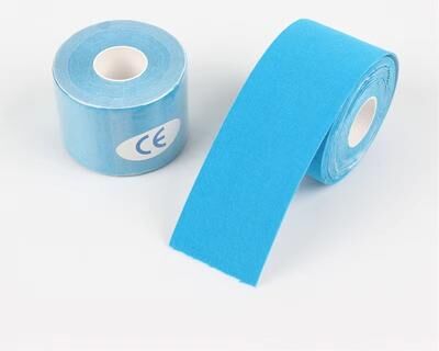 The Handy Homestead Premium Cotton Elastic Kinesiology Tape & Athletic Sports Tape For Muscle Support sky Blue