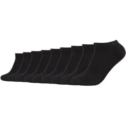 CAMANO Herren Socken Online ca-soft Sneaker 9p, Größe 35-38 in Schwarz Schwarz
