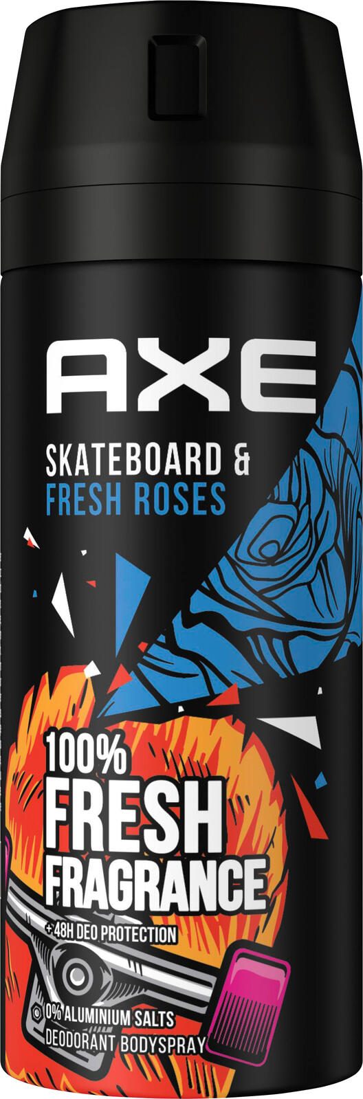 AXE 48h Skateboard & Fresh Roses Deo-Spray 150 ml 4492130007