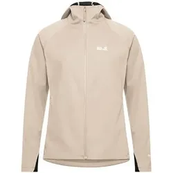 JACK WOLFSKIN Jack Wolfskin Damen Funktionsjacke SKYVAIL  JKT W, Größe M in Beige 803