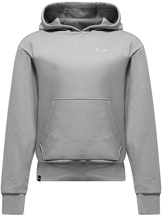 SALEWA Unisex Hoodie Eagle hellgrau   XS M