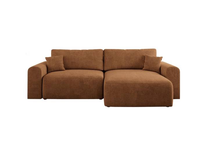 ECKSOFA NELSON Orange Struktur