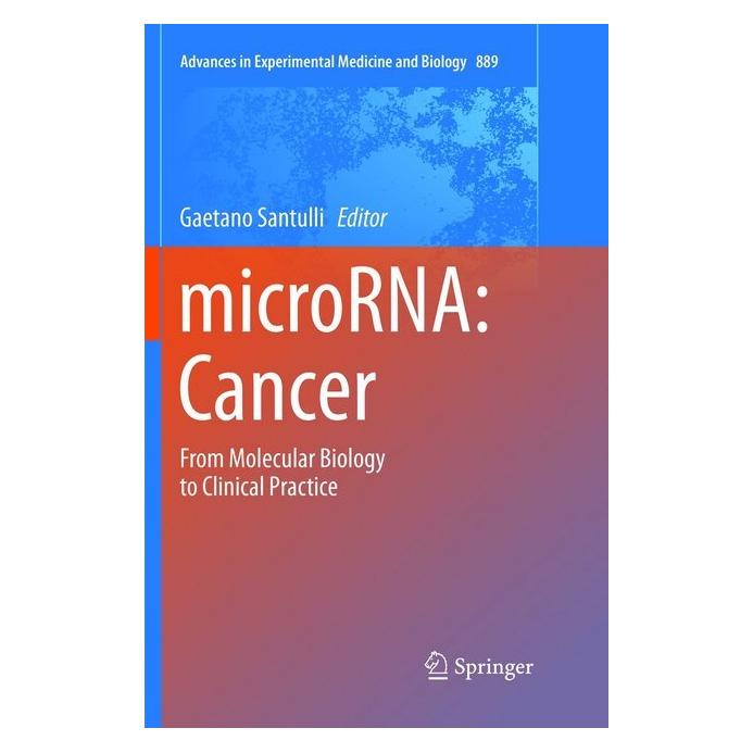 Springer microRNA: Cancer (Englisch, Softcover, Gaetano Santulli) (56041286)