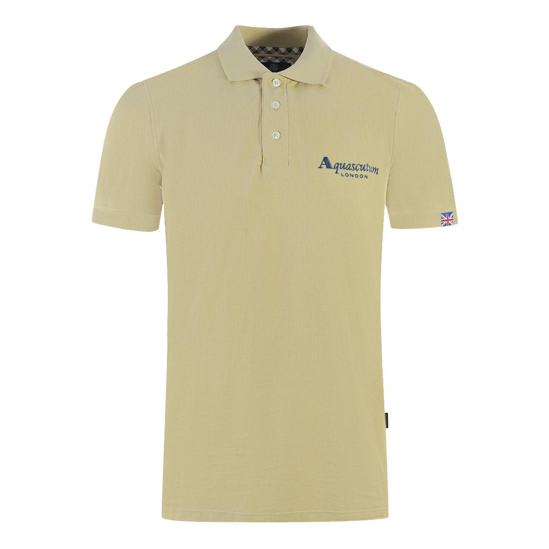 Aquascutum London Klassisches Poloshirt in Beige