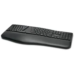 KENSINGTON Pro Fit Ergo Wireless Keyboard schwarz, USB/Bluetooth, DE