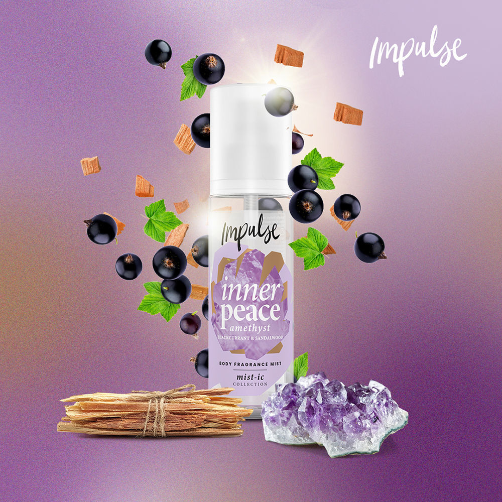 Impulse Brume parfumée pour le corps Inner Peace Amethyst 150 ml