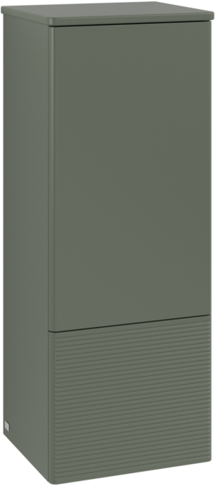 Villeroy und Boch Antao Mittelschrank K44100HL 41,4x103,9x35,6cm, Waschbeckenplattenfarbe Lack, leaf green matt lacquer