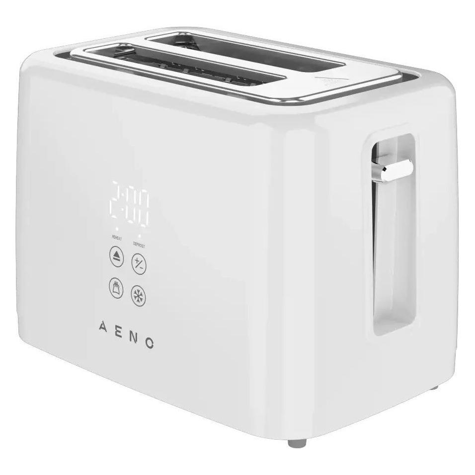 Aeno Electric Toaster, White, 220-240V, 50-60Hz, 780-930W, 2 slots, 3 modes, 7 browning levels (ATS0002W)
