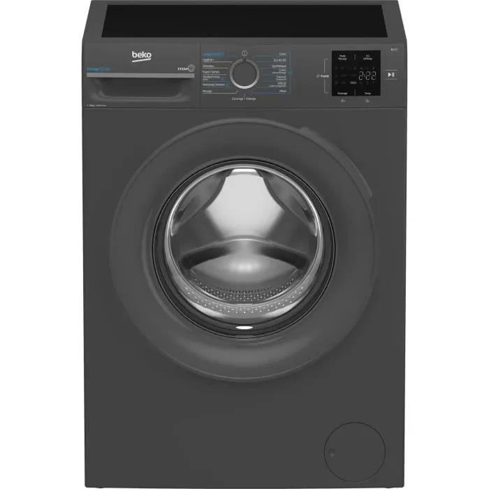 BEKO BM0WU3922FB Waschmaschine - 9 kg - Induktion - L60 cm - 1200 U/min - - Schwarz