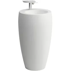 Laufen Freistehender Waschtisch ILBAGNOALESSI, weiß matt, 530x530x900 mm