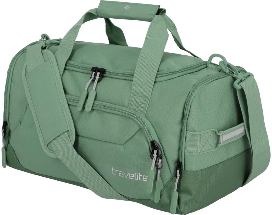 Freizeitrucksack TRAVELITE "KICK OFF, verschiedene Grössen und Farben", grün (salbei), Rucksäcke, Herren, B/H/T: 40cm x 23cm x 25cm, Polyester, unifarben, Freizeitrucksack, Reisegepäck Sporttasche Freizeittasche mit Aufsteckfunktion, B:40cm H:23cm T:25cm 