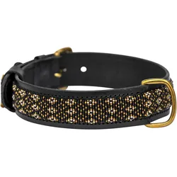 Kampuni Hundehalsbånd Faraja Grå mini, 38x1,9 cm (Hund), Halsband + Leine