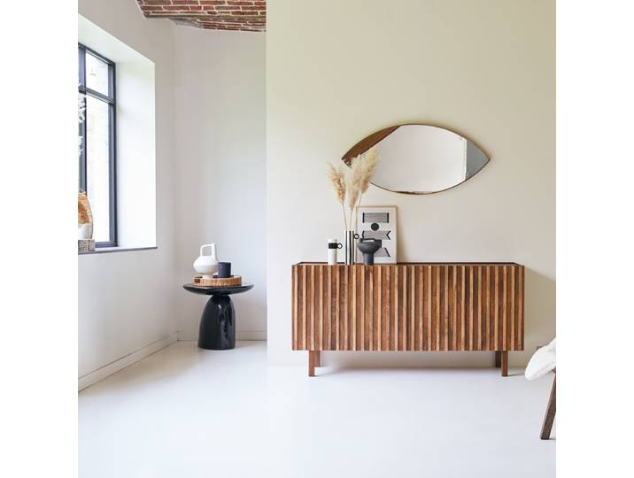 Sideboard aus massivem Mangoholz Milo - Braun - Mango