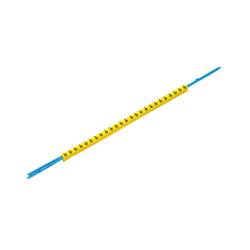 Weidmüller CLI R 1-3 GE/SW Q Kennzeichnungsring Aufdruck Q Außendurchmesser-Bereich 2.5 bis 5 mm 0572901670