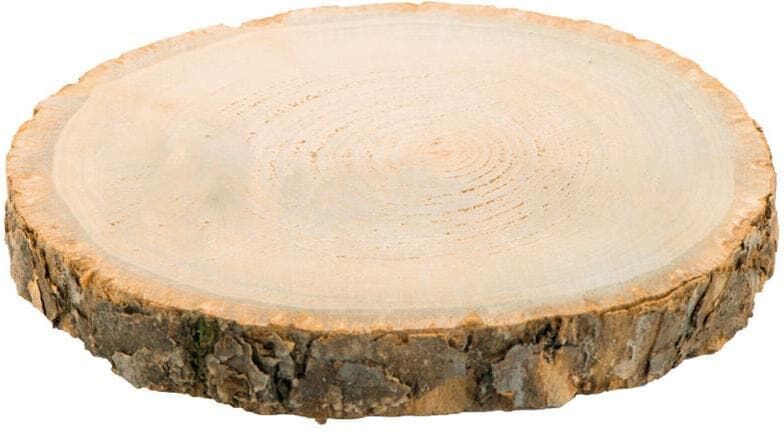 Dekobaum "Holzscheiben", braun, Dekofiguren, Dekobaum braun Einheitsgröße