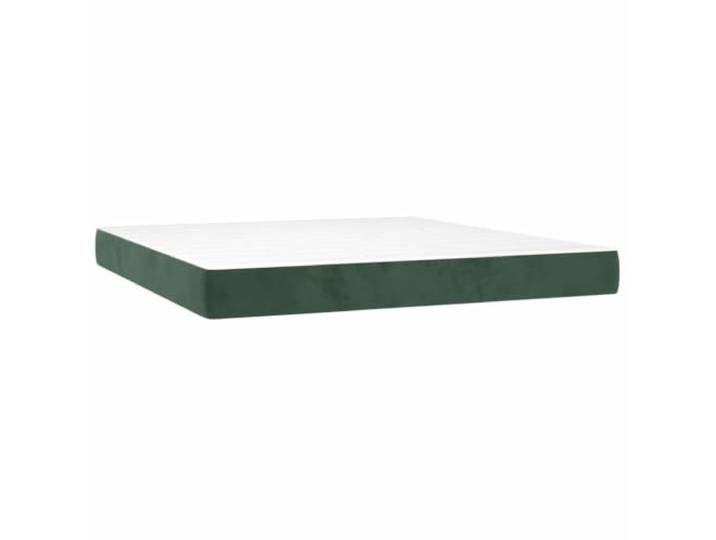 HBBMGYD Matratze, Taschenfedern, Samt, Dunkelgrün, 160 x 200 x 20 cm Weicher Samtstoff, mittlere bis harte Unterstützung, Komfortschaum, unabhängige Verpackung, Stoßdämpfung