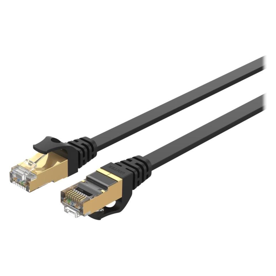 Unitek RJ45, Cat.7, SSTP, 5m, juoda (C1897BK-5M) (S/FTP, CAT7, 5 m) (C1897BK-5M)