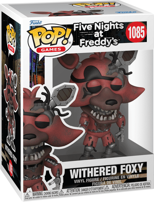 Funko Pop! Vinyl Five Nights at Freddy's Withered Foxy Collectible Figure - 4 inches tall - Officially Licensed