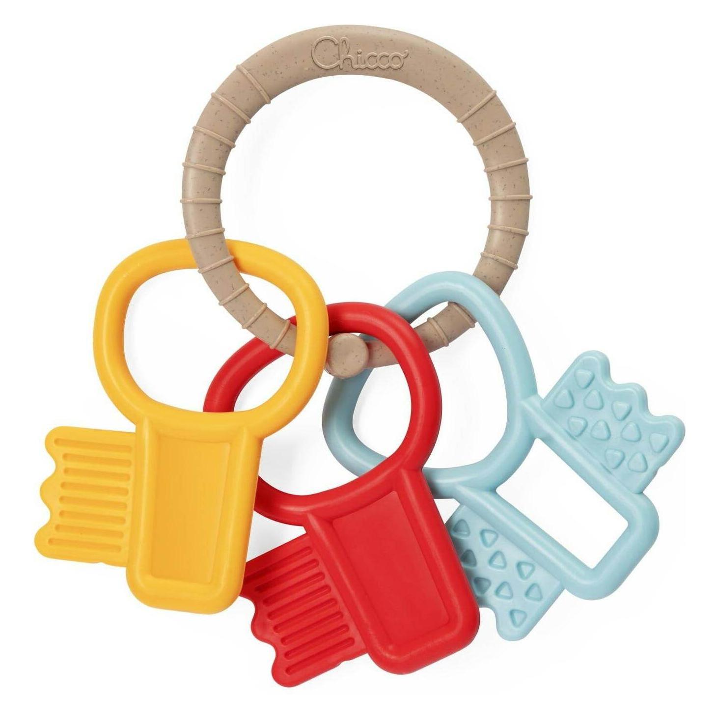 Chicco Teething Key Ring Rattle Eco+ (3 Monate) (00063216300000)