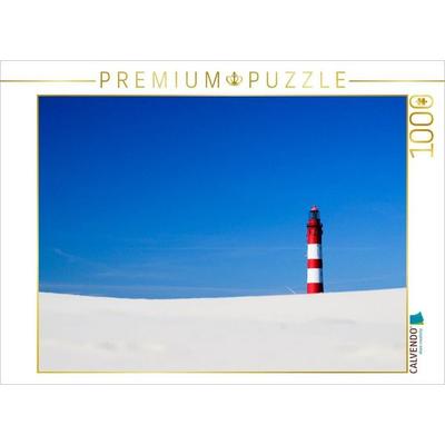 CALVENDO Puzzle Leuchtturm Amrum | 1000 Teile Lege-Größe 64 × 48 cm Foto-Puzzle für glückliche Stunden