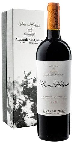 Abadía de San Quirce Estuche vino tinto Finca Helena tempranillo 2022 Ribera del Duero.