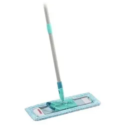LEIFHEIT Bodenwischer Profi XL mit Stiel in nachhaltiger Verpackung für Parkett & Holzböden