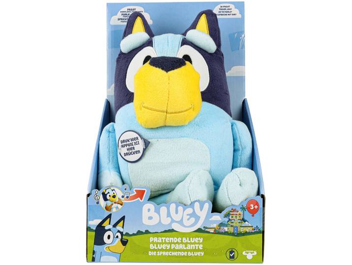 Moose Toys Bluey Talking Plüsch, D/F