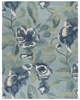 SAFAVIEH Handmade Jardin Rose Floral Wool Area Rug