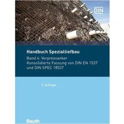 Handbuch Spezialtiefbau, Fachbücher von DIN e.V.