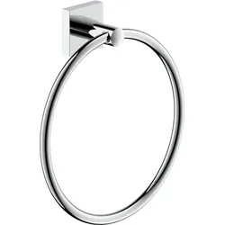 Bravat Quaruna Handtuchring 753410 chrom, zum Kleben/Schrauben