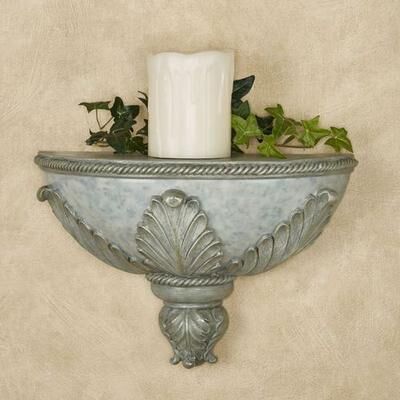 Touch of Class Lionna Wall Shelf Blue , Blue