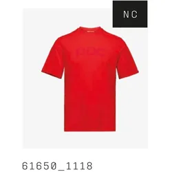 Poc, Herren, Sportshirt, Rotes T-Shirt (S), Rot