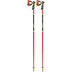 Leki WCR TBS SL 3D - Skistöcke - 1 Paar - bright red-black-neonyellow 115cm