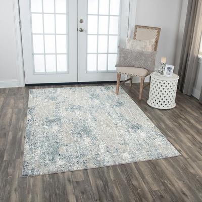 Alora Decor Glamour Power-Loomed Abstract Rug
