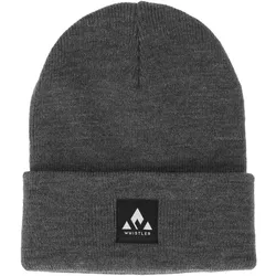 Whistler Linjoe Melange Mütze Herren 1011 - dark grey melange Junior