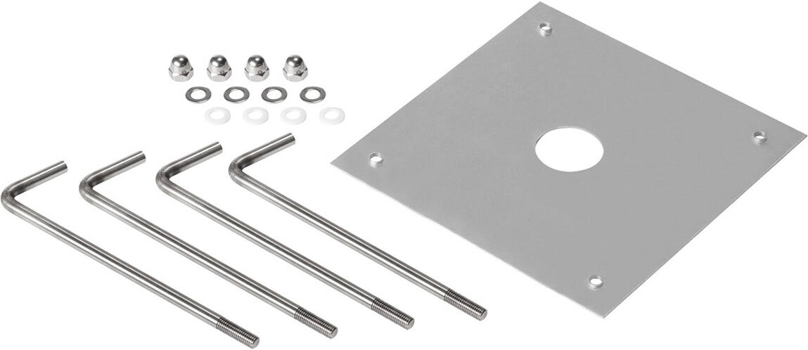 Slv Betonanker Für Bendo Outdoor Standleuchte, Silber - Outdoor Leuchten Zubehör