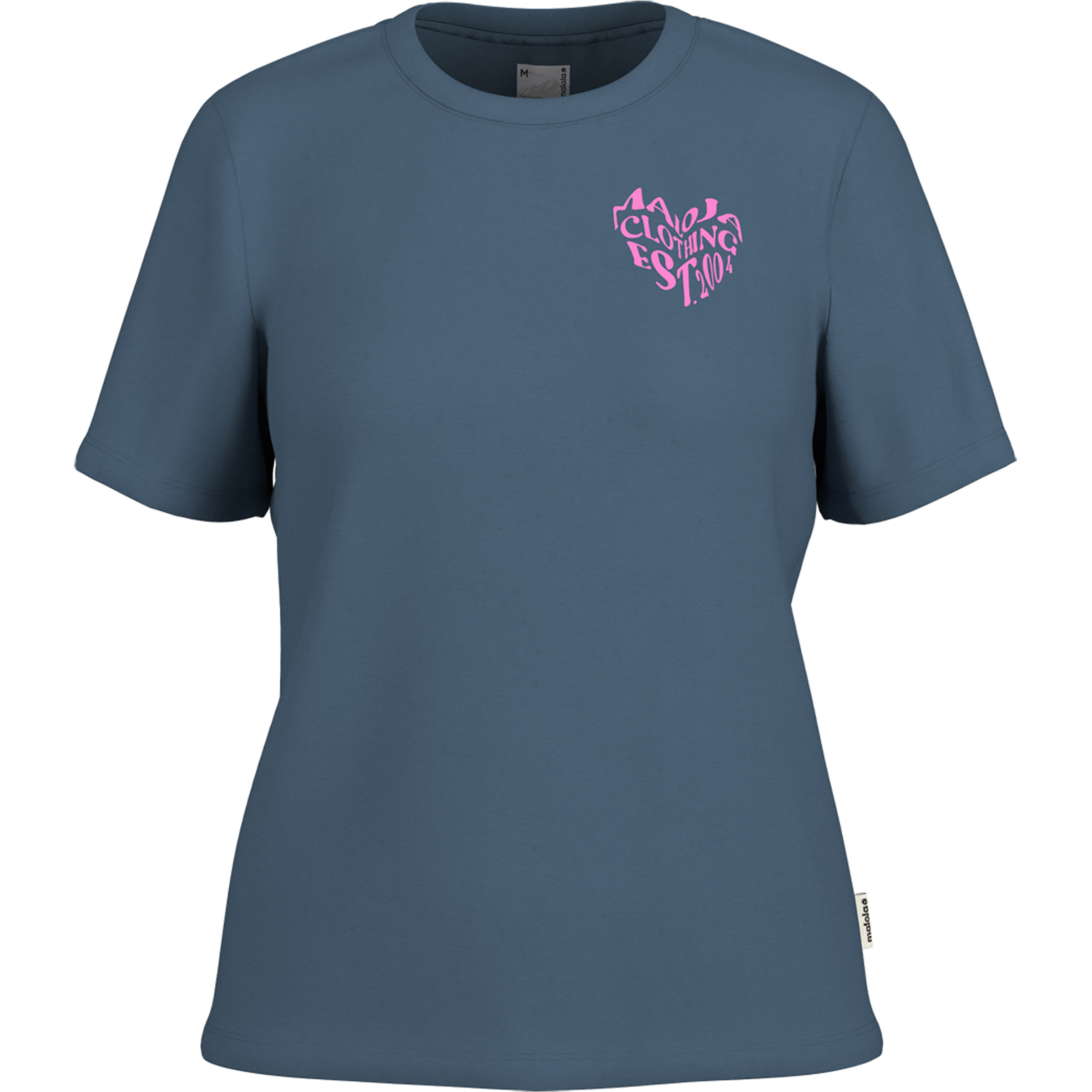 Maloja MadiM. Damen T-Shirts blau Größe M Lifestyle Hautfreundlich