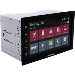 Blaupunkt Rotterdam 600 DAB Autoradio Apple CarPlay, Android Auto™, Integriertes Navigationssystem, inkl. Fernbedienung, inkl. DAB-Antenne, 2002020000001