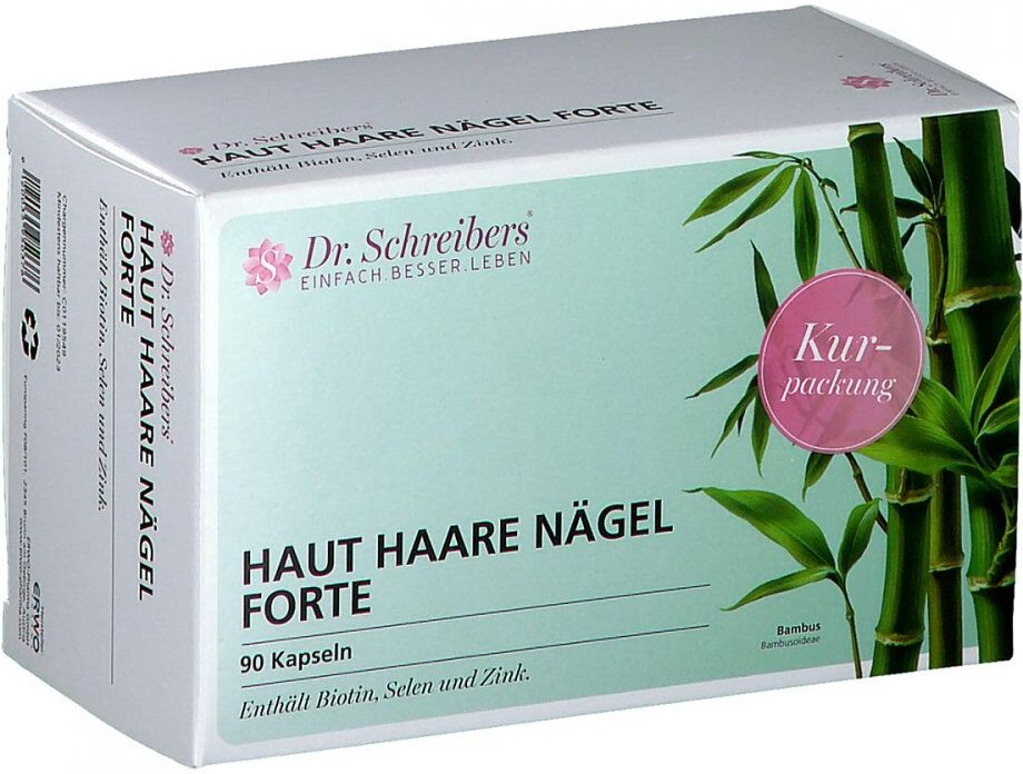 Dr. Schreibers Haut Haare Nägel forte Kapseln 90stk