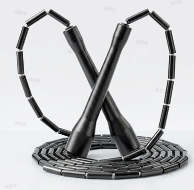 Clever Finds Beaded Jump Rope Segmented Fitness Skipping Rope For Cardio Training And Exercise Beaded Jump Rope Segmented Fitness Skipping Rope For Cardio Training And Exercise