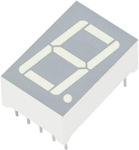 Kingbright 7-Segment-Anzeige Gelb 14.2mm 1.95V Ziffernanzahl: 1 SC56-11SYKWA