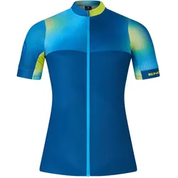 Endura, Herren, Velotrikot, Bitmap Block FS260 Print S S Jersey (M), Blau, M