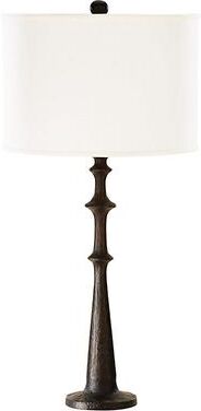 Monroe Forged Table Lamp with Shade - Ballard Designs