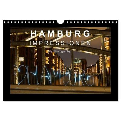 Hamburg - Impressionen (Wandkalender 2027 DIN A4 quer), CALVENDO Monatskalender